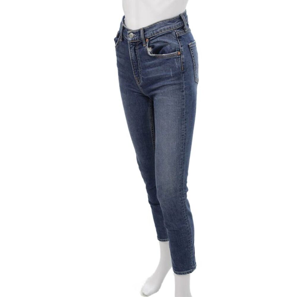 L'Agence Women Cropped Skinny Jeans Light Blue Size 25 - Picture 7 of 11